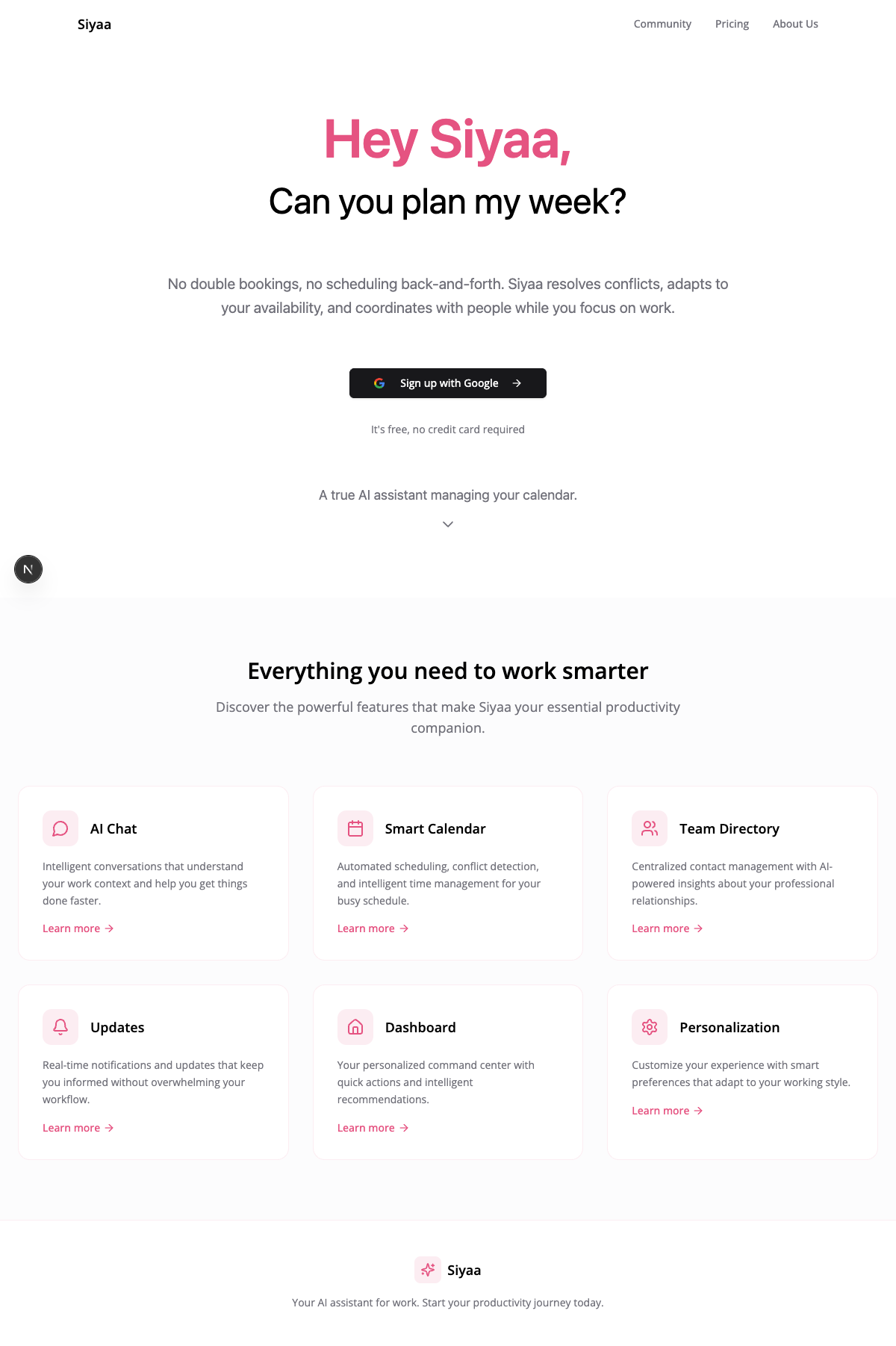 Conflict Management interface